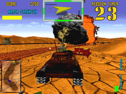 Desert Tank Screenshot